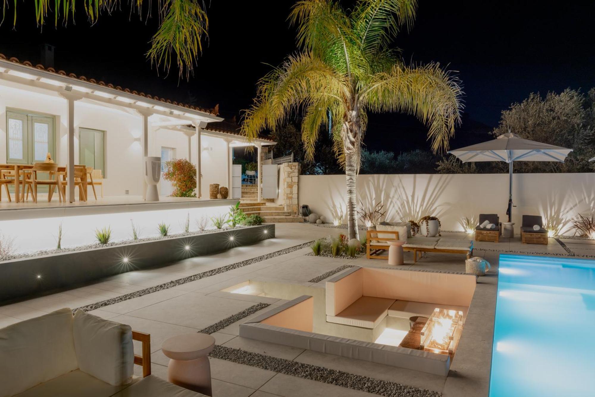 Nafplio Blue Topaz Poolside Villa Exteriör bild